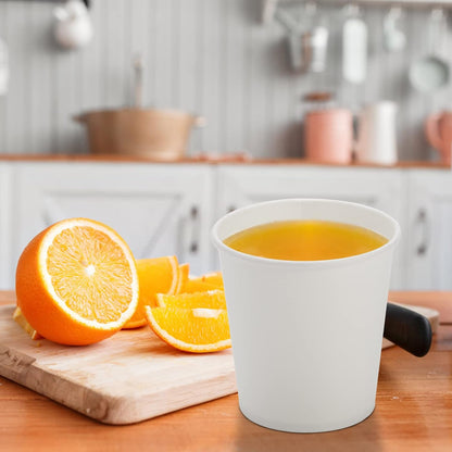 300 Pack of Disposable/Recyclable 7oz White Paper Cups for Water, Juice, Coffee or Tea