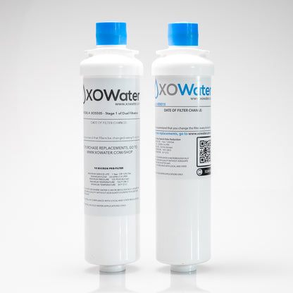 Dual Filtration Replacement Filter Set/Model XO5505 and XO5515 Filter Set (replacement filters only, heads and/brackets not included)