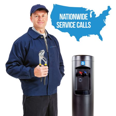 bottleless water cooler service call