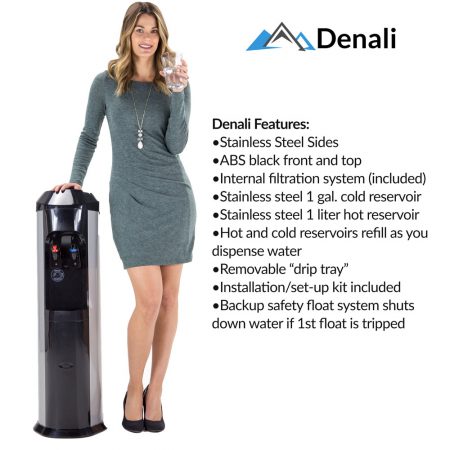 denali bottleless water cooler features