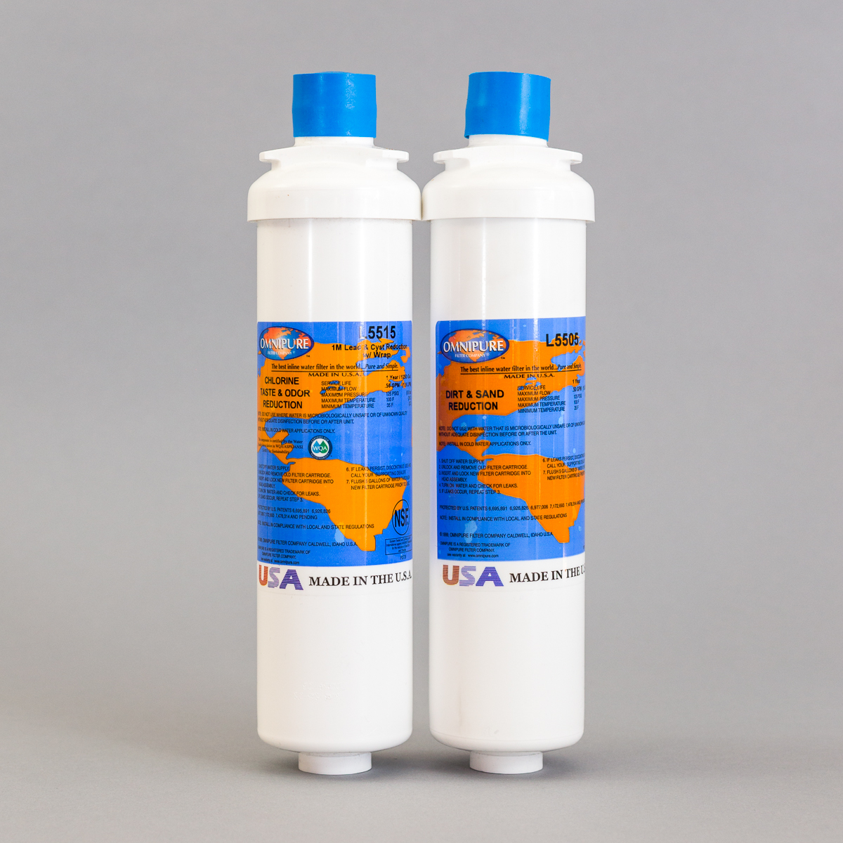 Bottleless Water Cooler Filters Replacement A4 Filter and A5 Filter made by  Glacier Fresh